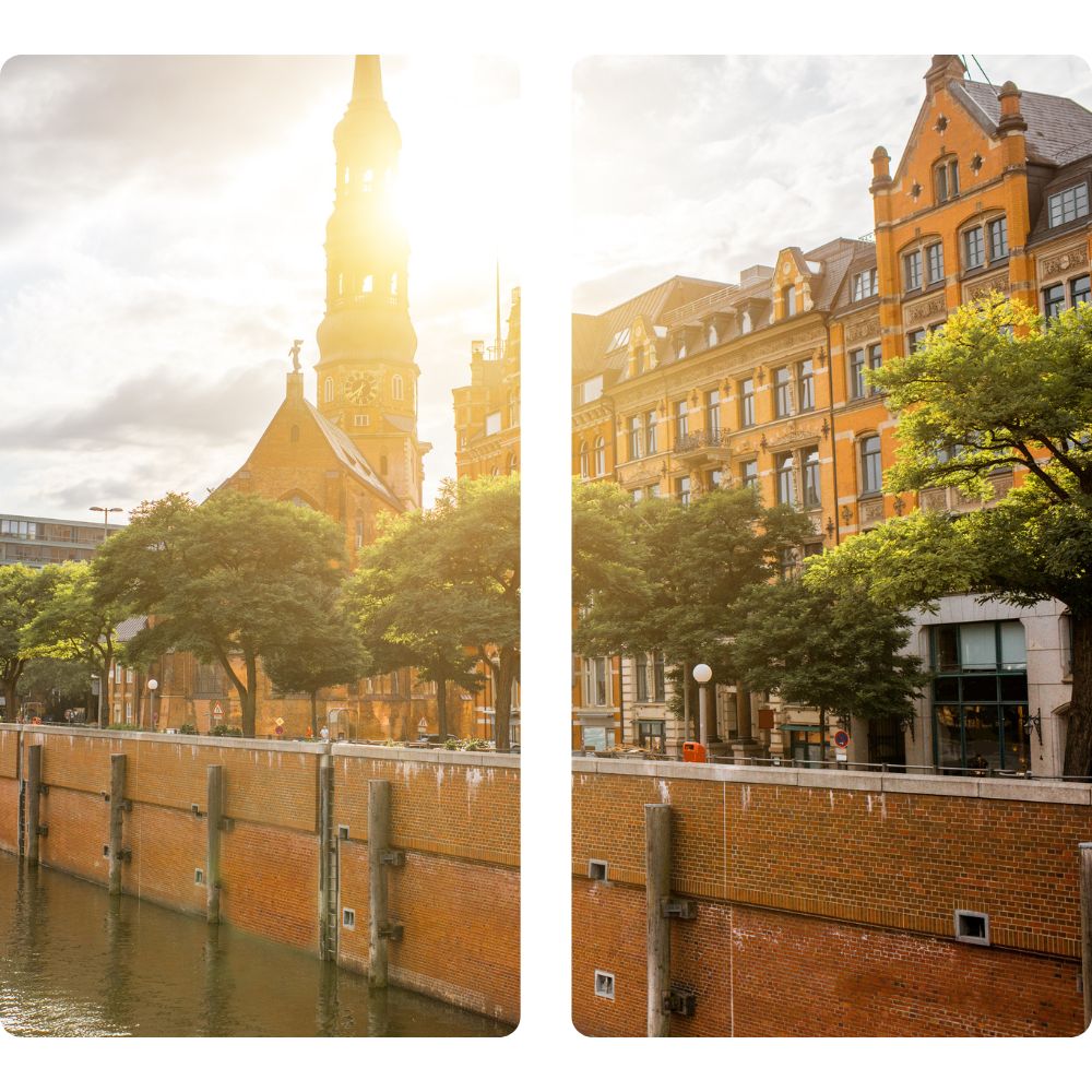 Stadtansicht von Duisburg